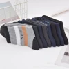 Wholesale of men's large foot business socks, small hanging flower mid-calf socks, casual cotton socks from street vendors Specification image